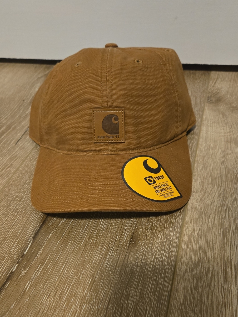 Carhartt Brown Canvas Low-Profile Dad Cap